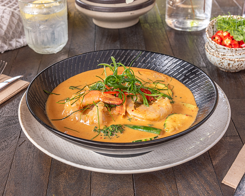Thai fish and pumpkin soup recipe